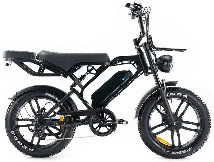 QMWHEEL V20 Pro - Zwart - Fatbike - Actieradius tot 60 km - Hydraulische schijfremmen - Shimano 7-speed